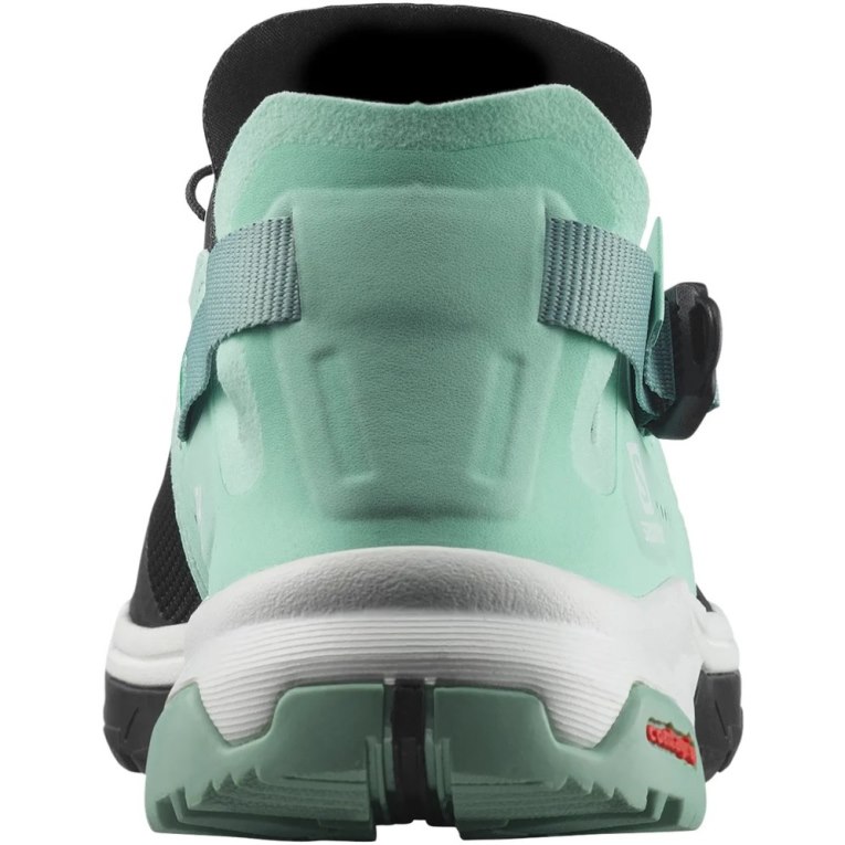 Salomon Tech Amphib 4 Women's Hiking Shoes Black / Green | CA 13Q60